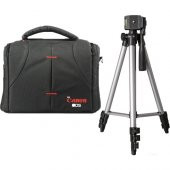 Canon 700D Fotoğraf Makinesi İçin 130cm Tripod + Set Çanta - 1
