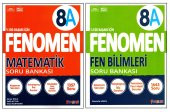 Fenomen 8. Sınıf LGS Matematik (A) + Fen Bilimleri (A) Soru Bankası 2 Kitap - 1