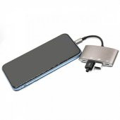 Polham Apple İpad ve İphone için Lightning 2 USB, 1 OTG Dönüştürücü, Kamera, Klavye Mouse Kablosu - 3