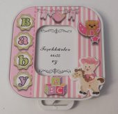 MAGNET ÇERCEVE BABY PEMBE 15 Lİ - 1