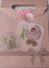 ÇANTA KARTON WELCOME BABY - 1
