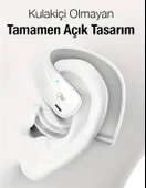Polham BT5.3V 500Mah Şarjlı Ergonomik Kulak Tasarımlı Bluetooth Kulaklık, Hifi Destekli Mikforonlu Kulaklık - 3