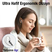 Polham BT5.3V 300Mah Şarjlı Kulakiçi Tasarımlı Bluetooth Kulaklık, Hifi Bass Destekli Mikforonlu Kulaklık - 3