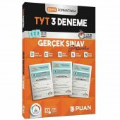 Puan Yayınları TYT 3 Deneme Gerçek Sınav Provası - 1