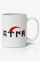 Türk Yazılı Baskılı Kupa Bardak Baskılı Kahve Kupa Bardak-2 - 1