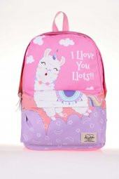 Layer Okul Çantası Love Lama (k1394) - 4