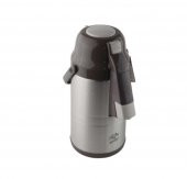 Cooker CKR2007 Pompalı 2,5 Litre Çelik Termos Kahverengi - 1