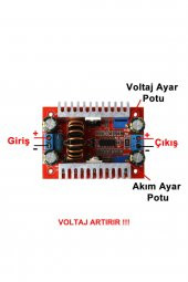 400W Akım Kontrollü Boost Voltaj Yükseltici Modül  Led Sürücü - 1