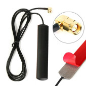 2.5dBi Patch Anten 1.5 Metre Sma Erkek 433Mhz 50ohm Gsm Gprs Wifi - 2