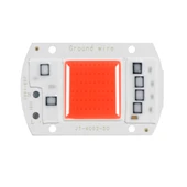 220V 50W Bitki Büyütme Ledi Klemensli  Tüm Işık Spektrumlu Fide thumbnail 2