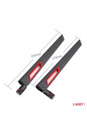 12dBi Dual Band Anten Sma Erkek  2.4GHz 5.8GHz RF Gsm Wifi Sinyal Kuvvetlendirici Anten 2G/3G/4G - 2