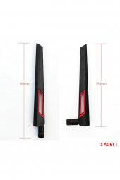 12dBi Dual Band Anten Sma Erkek  2.4GHz 5.8GHz RF Gsm Wifi Sinyal Kuvvetlendirici Anten 2G/3G/4G - 3