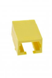 8P8C Plastik Sarı RJ45 Soket Ethernet Bağlantı Soketi 8 Pin Pcb - 4