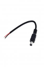 5.5mm x 2.1mm 15cm Erkek Adaptör Kablosu  22Awg 36V 3A Besleme - 5