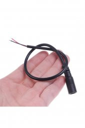 5.5mm x 2.1mm 15cm Dişi Adaptör Kablosu 22Awg 36V 3A Besleme - 2