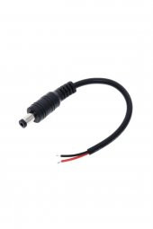 5.5mm x 2.1mm 15cm Erkek Adaptör Kablosu  22Awg 36V 3A Besleme - 6