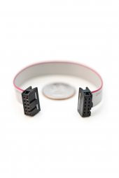 20cm 10 Pin IDC Flat Ribbon Kablo 2.54mm Pitch - 6