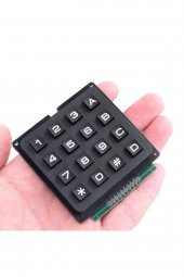 4x4 Matrix Tuş Takımı Keyboard Keypad 16 Buton Alarm Şifre - 3