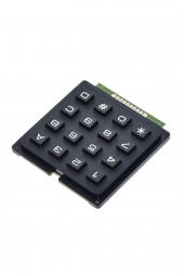 4x4 Matrix Tuş Takımı Keyboard Keypad 16 Buton Alarm Şifre - 8