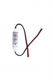 DC 12-24V 3 Tuş Led Dimmer Hafızalı 12A 3 Modlu 5050 3528 5630 - 2