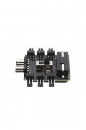 8 Port Fan Çoğaltıcı Hub Kartı IDE Güç Giriş Soketi Hız Kontrol - 4