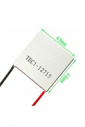 TEC1-12715 Termo Elektrik Peltier Soğutucu Mini Klima Fan Buzluk - 7