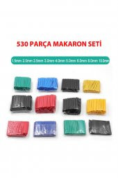 530 Parça Makaron Seti Daralan Makaron Kablo Koruyucu Yalıtım - 1