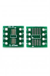 SSOP8  SOP8 DIP8 Smd Çevirici Pcb  SOP8 SSOP8 TSSOP8 SSOP TSSOP MSOP Elektronik Devre Kartı Prototip Deney Kartı FR4 - 3
