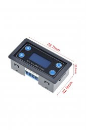 XY-WJ01 Zamanlayıcı Röle Modül DC 6-30V 1000w Anahtar Panel Tip - 1