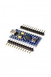 Arduino Pro Micro ATMEGA32U4 Micro Usb  5V 16 Mhz Atmel Arduino Geliştirme Kartı Elektronik Devre - 1