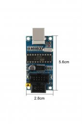 USBTiny USBtinyISP AVR Programlayıcı Arduino Bootloader Yükleyici - 8