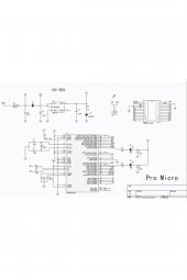 Arduino Pro Micro ATMEGA32U4 Micro Usb  5V 16 Mhz Atmel Arduino Geliştirme Kartı Elektronik Devre - 8