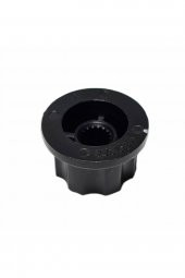 Plastik Pot Başlığı 16mm Siyah Gümüş Rotary Enkoder Ses Kontrol - 5