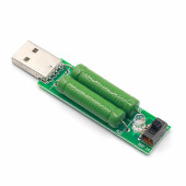 2x10W Usb Elektronik Yük 5V 1A 2A Deşarj 5W 10W Yük Seçim Anahtarlı Direnç Pil Akü Powerbank Kapasite thumbnail 6