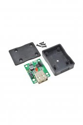 Solar Panel Kontrol Kartı USB 5V 2A + Kutu DC 6-20V to 5V 2A Voltaj Düşürücü Usb Çıkış Solar Panel - 2