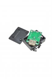 Solar Panel Kontrol Kartı USB 5V 2A + Kutu DC 6-20V to 5V 2A Voltaj Düşürücü Usb Çıkış Solar Panel - 5