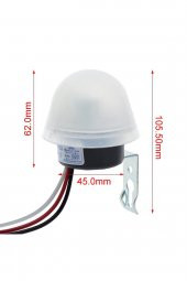 AS20 Fotosel Modül DC 12V Su Geçirmez Sokak Bahçe Park Lambası Led Aydınlatma Işık - 3