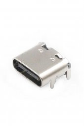 Type-C Usb Soket 16 Pin Smd USB 3.1 Cep Tel Elektronik Cihaz Usb Port Konnektör Şarj Soketi Dişi - 1