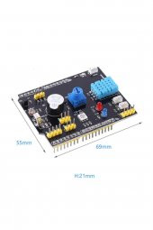 Arduino Sensör Shield Çok Fonksiyonlu Sensör Kartı DHT11 LM35 Ldr - 8