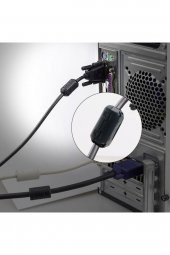 5mm Ferrit Halka Yüzük Filtre Kablo Gürültü Bastırıcı Azaltıcı - 6