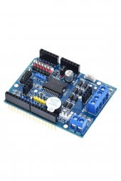 L298 Motor Sürücü Shield 12V 2x Dc Motor 1x Step Motor Buzzer - 5