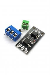 LR7843 Mosfet Sürücü Modül Optokuplör izolasyon 30V 110A 140W Pwm Hız Kontrol Motor Selenoid Valf - 6