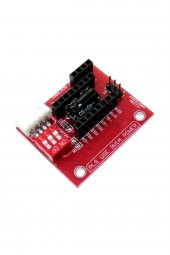 A4988 Drv8825 Step Motor Sürücü Shield Genişleme Kartı 3D Yazıcı - 4
