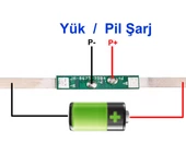 1S 3A Lityum Batarya BMS Koruma Kartı + Nikel Şerit thumbnail 2