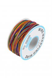280 Metre 8 Renk 0.25mm Tel Kalınlığı 30Awg Makara Atlama Kablosu - 2