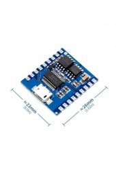 DY-SV17F MP3 Wav Ses Çalma Modülü  4Mbyte Hafıza Class D Amfi 5W 4-8Ohm Hoparlör Microusb Uart Buton - 2