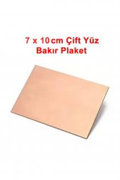 7x10cm Çift Yüz Bakır Plaket Pcb Elektronik Devre Prototip Deney thumbnail 2