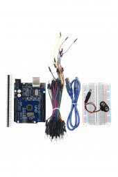 Arduino Uno R3 Başlangıç Seti 70 Parça Breadboard Pil Kablo - 5