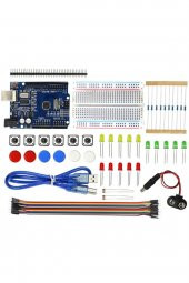 Kutulu Arduino Uno R3 Başlangıç Seti 78 Parça Breadboard Led Ldr - 2