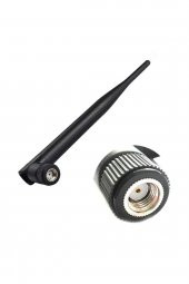 6dBi RP SMA Erkek Anten Dikey 20cm RF Wifi Sinyal Kuvvetlendirici 2.4GHz 5.8GHz 2G 3G 4G thumbnail 2